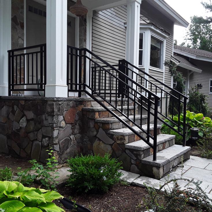 Custom residential railings